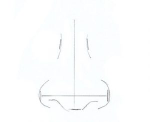 Wie zeichnet man eine Nase - Nase zeichnen lernen-dekoking-5