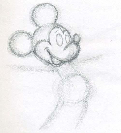 Mickey Mouse zeichnen - Anleitung-dekoking-com-2