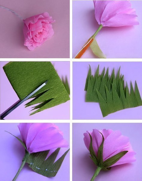 Blumen aus Papier falten - Anleitung-dekoking-com-3