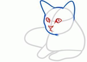 Katze zeichnen lernen-dekoking-com-6