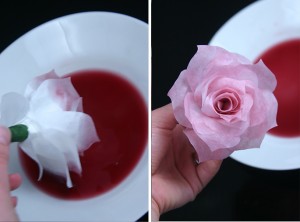 Wunderschöne Rosen aus Kaffeefiltern basteln - Anleitung-dekoking-com-4