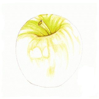 Apfel zeichnen lernen für Anfänger-dekoking-com