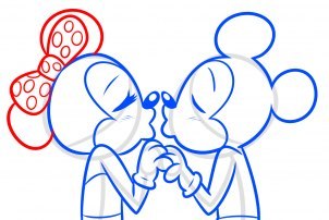 Mickey und Minnie zeichnen Schritt für Schritt-dekoking-com-7