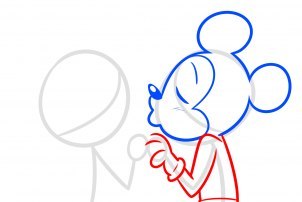 Mickey und Minnie zeichnen Schritt für Schritt-dekoking-com-8