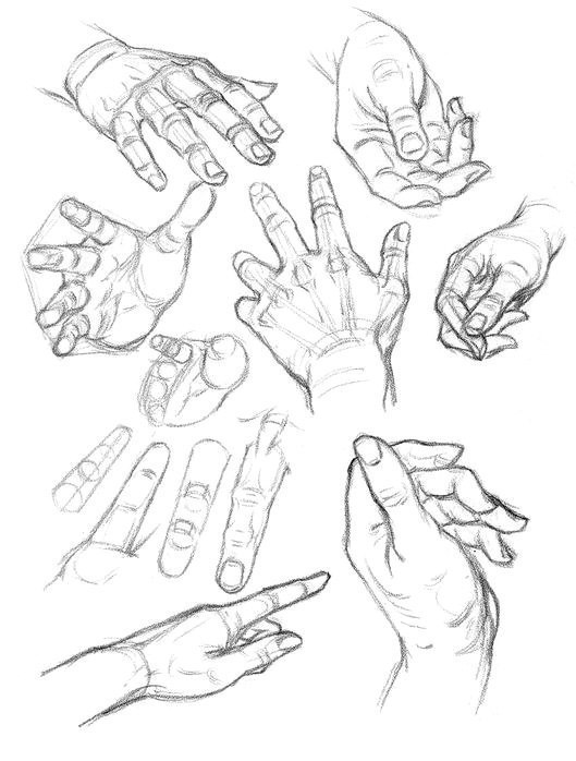 Hände zeichnen lernen für Anfänger-dekoking-com-1