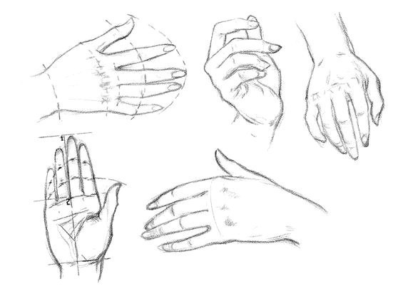 Hände zeichnen lernen für Anfänger-dekoking-com-3