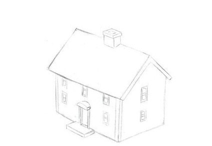 Haus selber zeichnen - Anleitung-dekoking-com-9