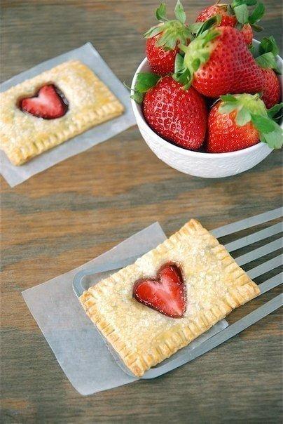 Herz-Pasteten mit Erdbeeren - Rezept-dekoking-com-1