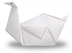 origami schwan faltanleitung dekoking com