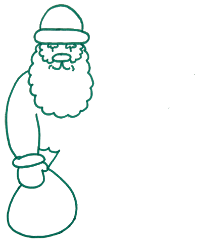 weihnachtsmann-mit-kindern-zeichnen-dekoking-com-8