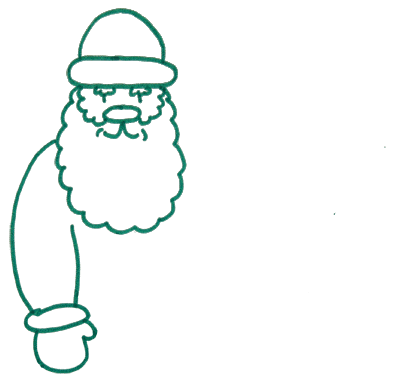 weihnachtsmann-mit-kindern-zeichnen-dekoking-com-9