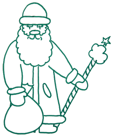 weihnachtsmann-mit-kindern-zeichnen-dekoking-com