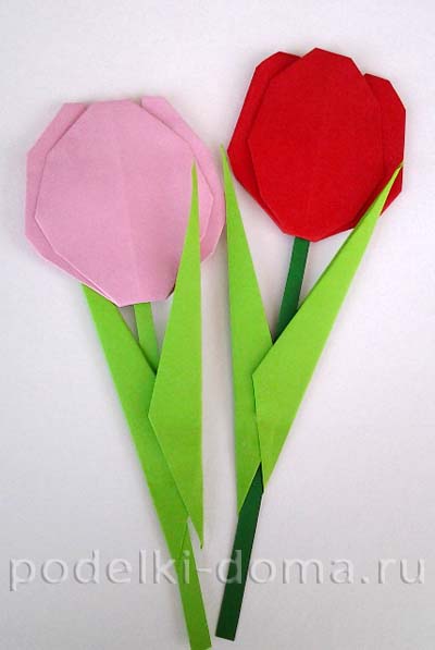 origami-tulpen-basteln-dekoking-com-1