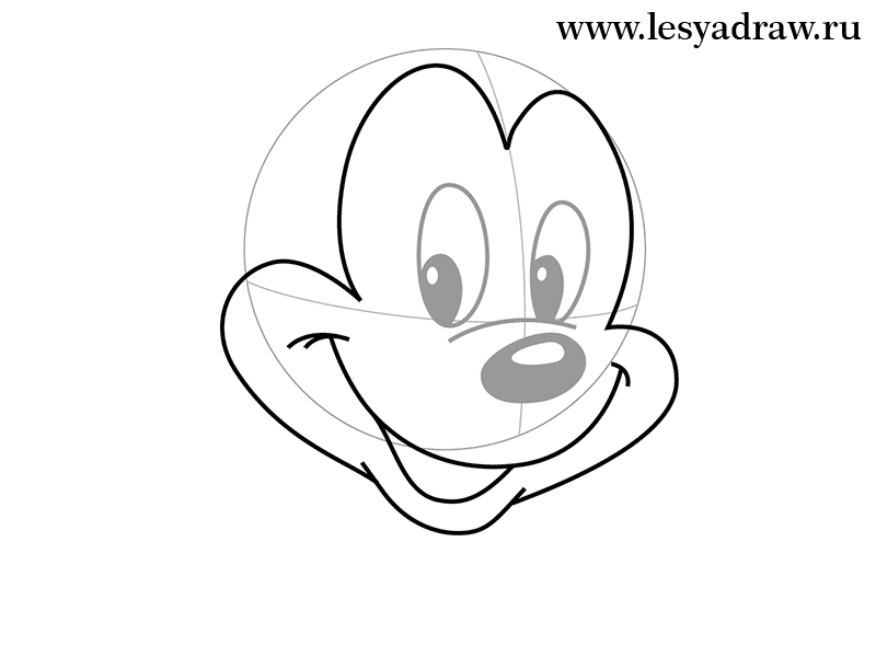 Mickey Mouse selber zeichnen-dekoking-com-2