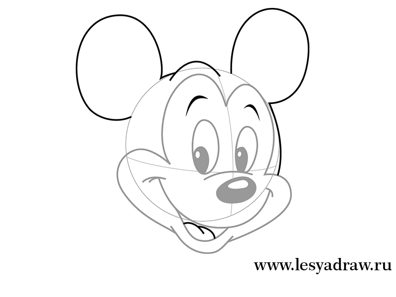 Mickey Mouse selber zeichnen-dekoking-com-3