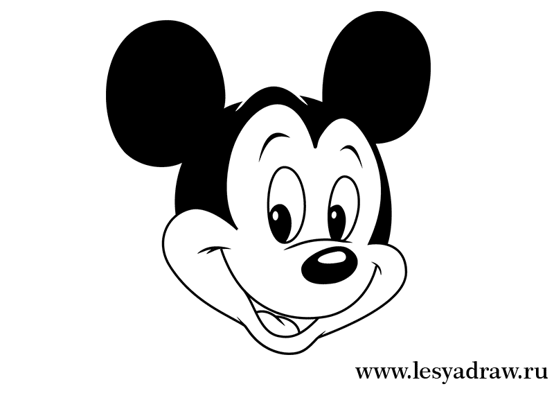 Mickey Mouse selber zeichnen-dekoking-com-5