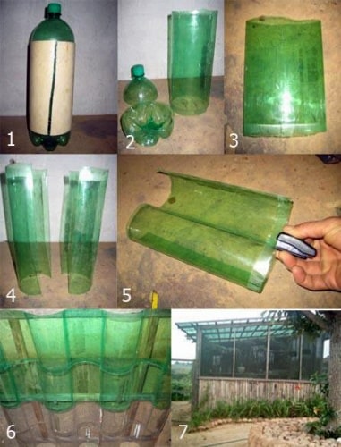 gartenzaun-aus-plastikflaschen