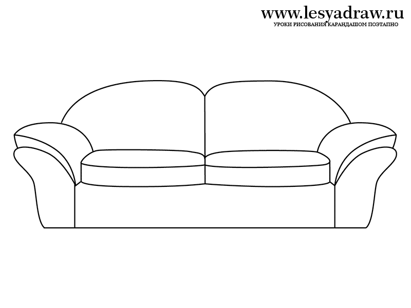 Sofa zeichnen Tutorial